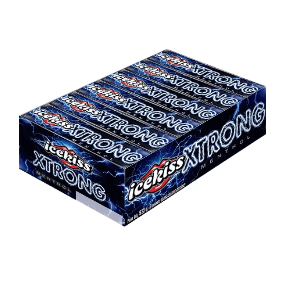 DROPS ICEKISS XTRONG DISPLAY C/ 12 UNIDADES